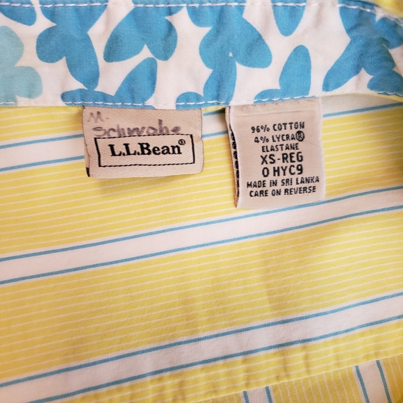 LL Bean button down shirt size xs - Picture 3 of 7